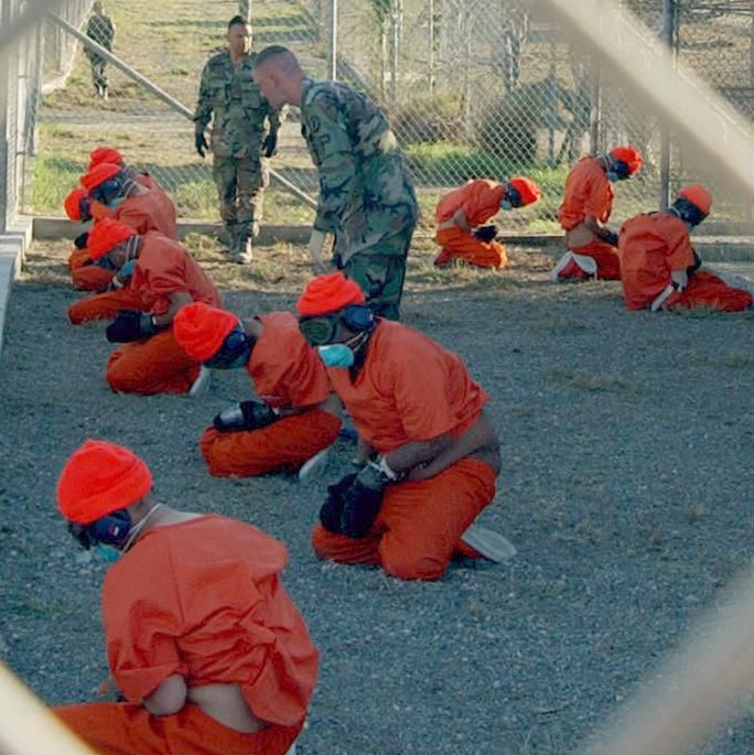 Camp Guantanamo prisoners